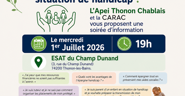 Soirée d'information sur la protection des ressources